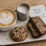 Cafe vegan : latte végétal et brunch vegan