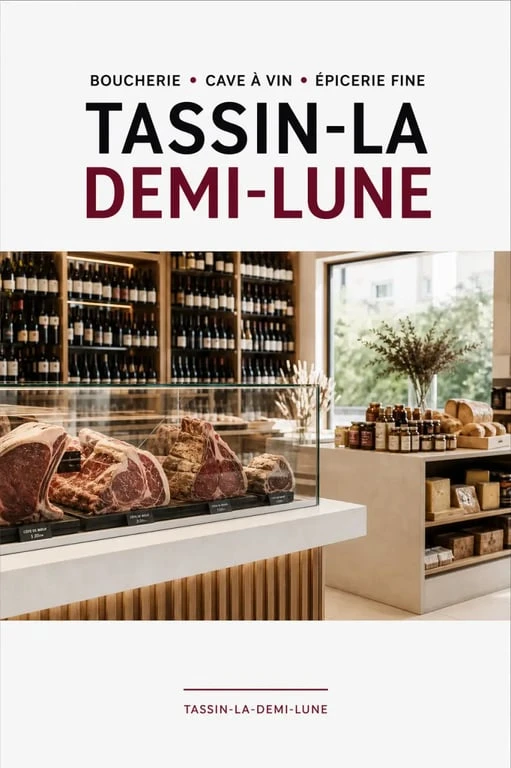 Les Pti'Producteurs cave à vin boucherie et épicerie fine à Tassin