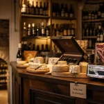 Les pti'producteurs-cave à vin boucherie et épicerie fine à Tassin : comptoir et cave à vin