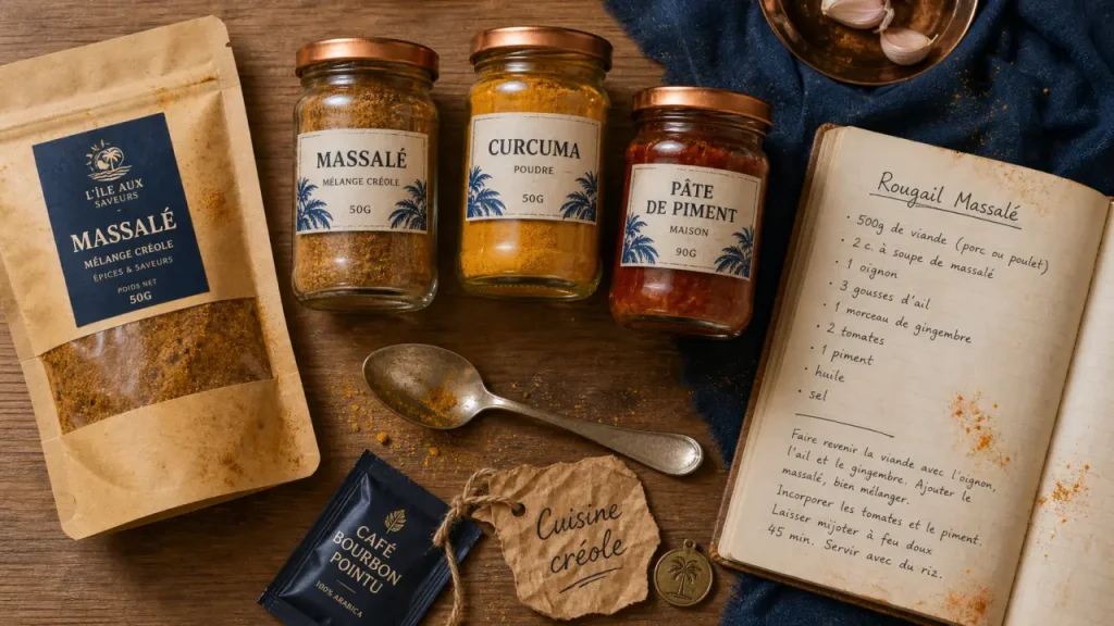 Produit de La Réunion : épices, café, miel et repères pour bien acheter en ligne