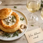 Quel vin servir avec un vol-au vent : vol-au-vent et vin blanc sec