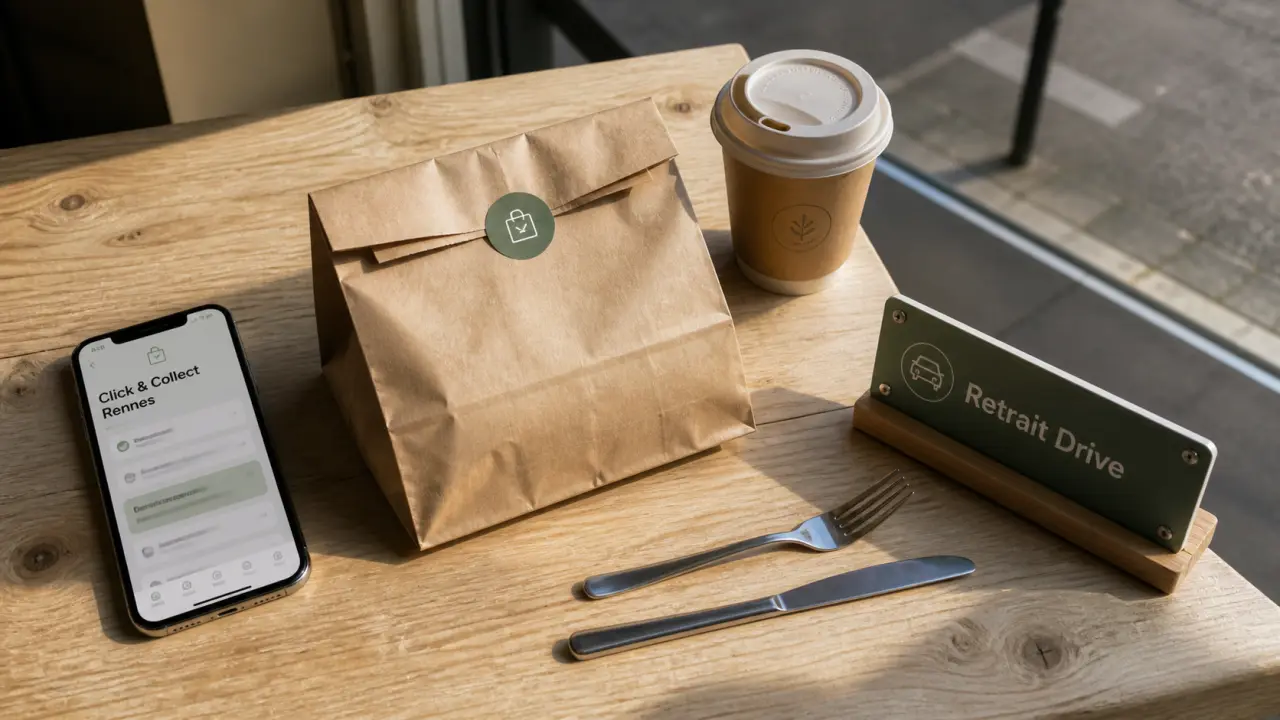 Restaurants click and collect Rennes : retrait sans attente à Colombier