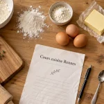 Cours de cuisine Rennes : 65 € duo ou 90 € atelier