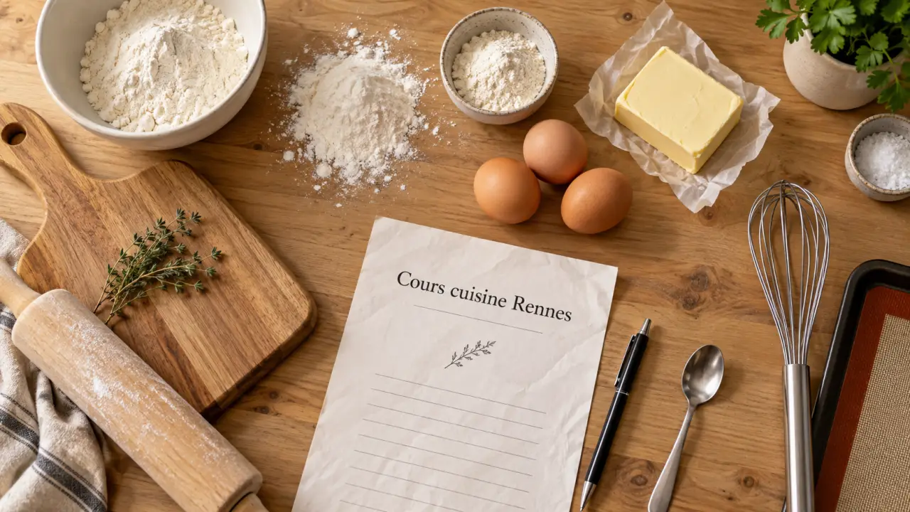 Cours de cuisine Rennes : 65 € duo ou 90 € atelier