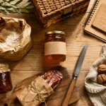 Epicerie occitanie : produits du terroir (miel, confiture, noix)
