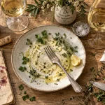 Quel vin servir pour la sauce crème aux herbes et citron