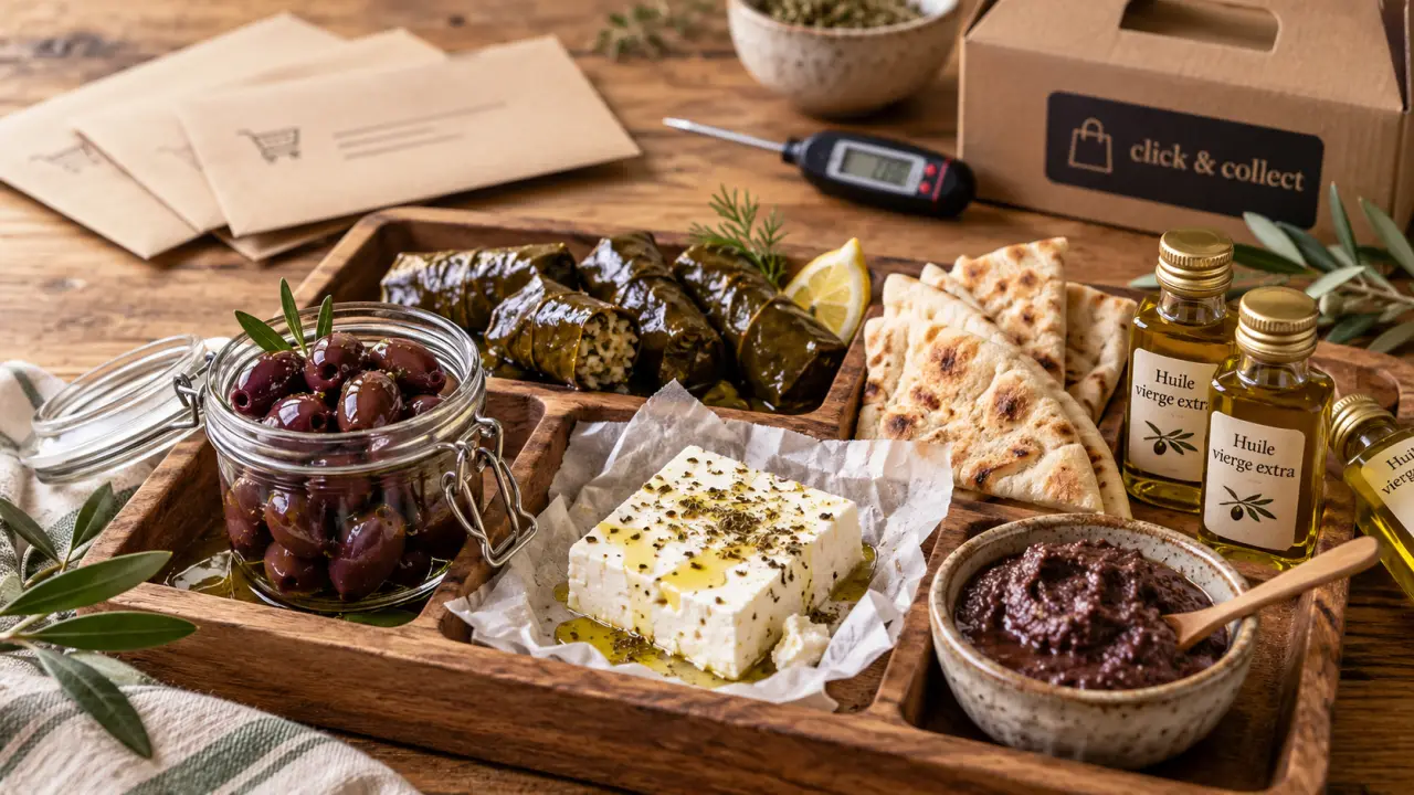 Epicerie grecque paris : produits frais grecs, mezze et huile d’olive