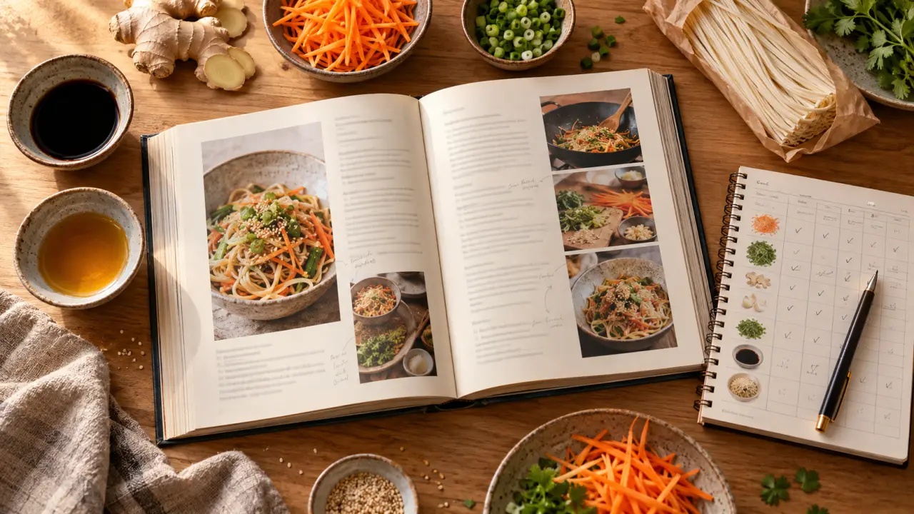 Livre cuisine asiatique : comparer pays, recettes et budget