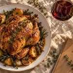 Que boire avec un poulet roti : vin rouge Pinot Noir ou vin blanc Chardonnay
