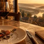 Restaurants étoilés Lot : table truffe, vin rouge de Cahors